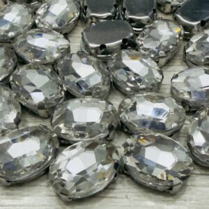 Gemas Cristal Oval 8x10mm 20400