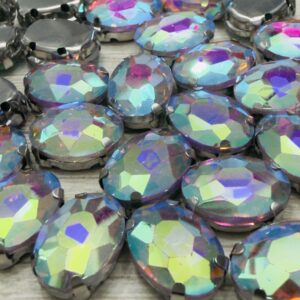 Gemas Cristal Oval 8x10mm 20401