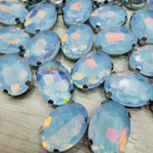 Gemas Cristal Oval 8x10mm 20403