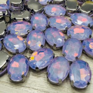 Gemas Cristal Oval 8x10mm 20407