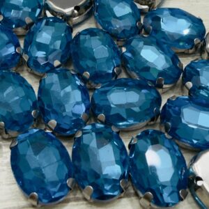 Gemas Cristal Oval 8x10mm 20408