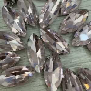 Gemas Cristal Semilla 7x15mm -20457