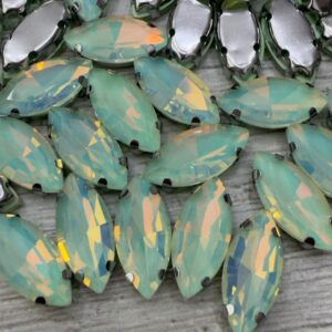 Gemas Cristal Semilla 7x15mm -20456