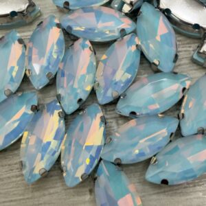 Gemas Cristal Semilla 7x15mm -20453