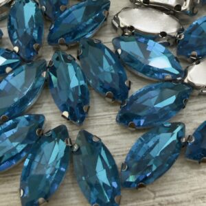 Gemas Cristal Semilla 7x15mm -20449