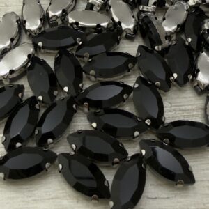 Gemas Cristal Semilla 7x15mm -20446