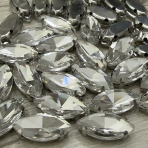 Gemas Cristal Semilla 7x15mm -20446