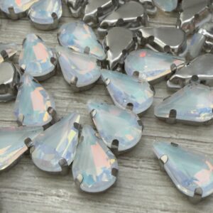 Gemas Cristal Gota 8x13mm -20440
