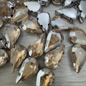 Gemas Cristal Gota 7x10mm -20426