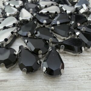Gemas Cristal Gota 8x13mm -20434