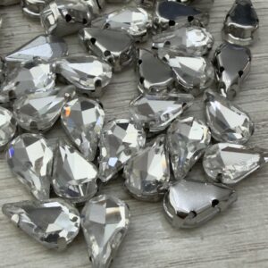 Gemas Cristal Gota 7x10mm -20433