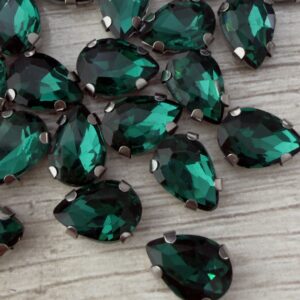 Gemas Cristal Gota 7x10mm -20432