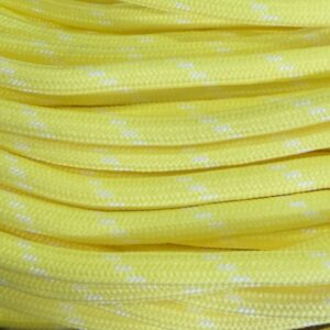 Cordón de Poliéster 5mm amarillo/blanco 20481