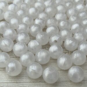 bolitas de acrílico 6mm BLANCO 20522