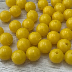 bolitas de acrílico 6mm AMARILLO 20524