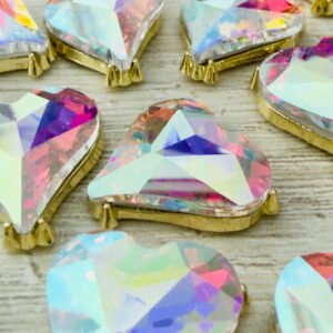 Dije Corazón Cristal AB 20610