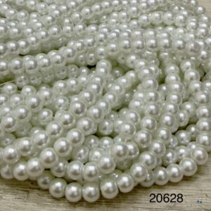 Perlas de Vidrio Perladas 6MM 20628