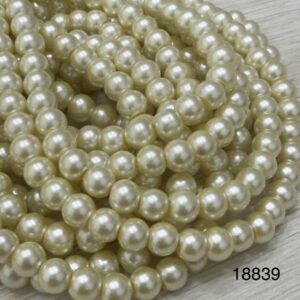 Perlas de Vidrio Perladas 6MM 18839