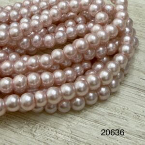 Perlas de Vidrio Perladas 6MM 20636