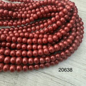 Perlas de Vidrio Perladas 6MM 20638