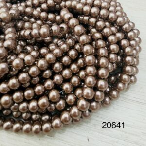 Perlas de Vidrio Perladas 6MM 20641
