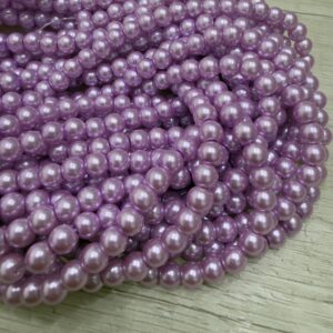 Perlas de Vidrio Perladas 6MM 20645