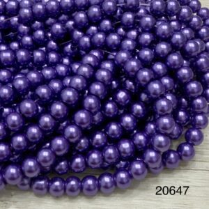 Perlas de Vidrio Perladas 6MM 20647