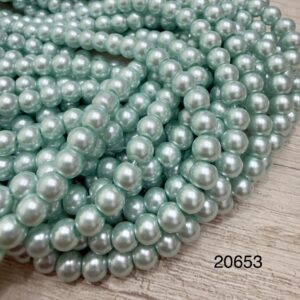 Perlas de Vidrio Perladas 6MM 20653