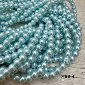 Perlas de Vidrio Perladas 6MM 20654