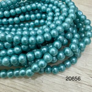 Perlas de Vidrio Perladas 6MM 20656