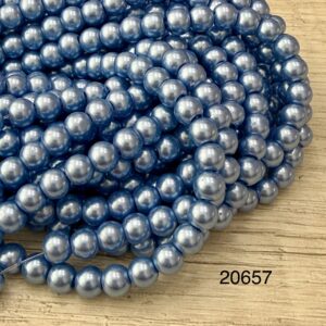 Perlas de Vidrio Perladas 6MM 20657