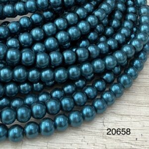 Perlas de Vidrio Perladas 6MM 20658
