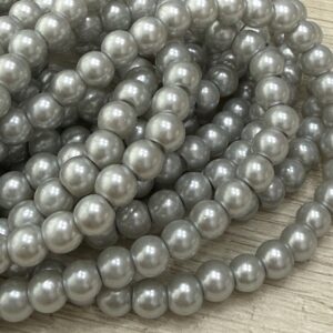 Perlas de Vidrio Perladas 6MM 20662