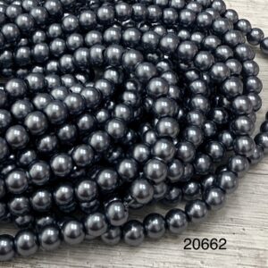 Perlas de Vidrio Perladas 6MM 20662