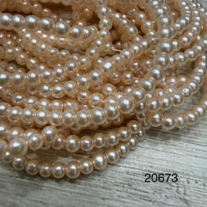Perlas de Vidrio Perladas 3MM -20673
