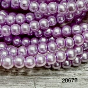 Perlas de Vidrio Perladas 3MM -20677