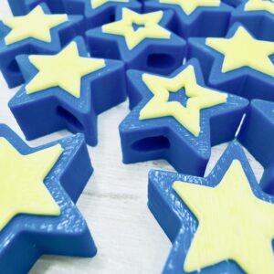 CUENTAS ESTRELLA  3D G BOCA - 20910