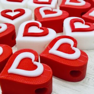 CUENTAS CORAZÓN 3D G RIVER – 20912