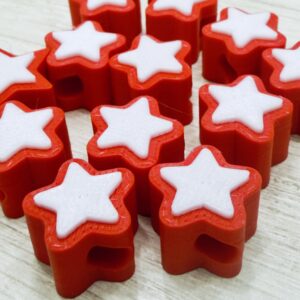 CUENTAS ESTRELLA  3D CH RIVER- 20909