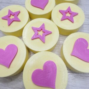 CUENTAS CHUNKY 3D XL PASTEL - 21559-10