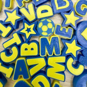 Dije LETRAS BOCA 3D - 20801