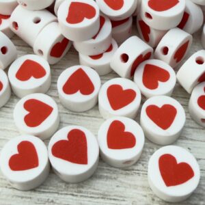 Pasante fimo CORAZON  20975