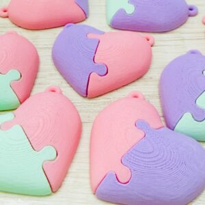 DIJE CORAZÓN PARA COMPARTIR  3D 21039