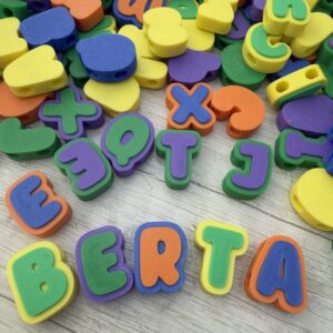 LETRAS COLOR 3D PASE DOBLE - 21631-10